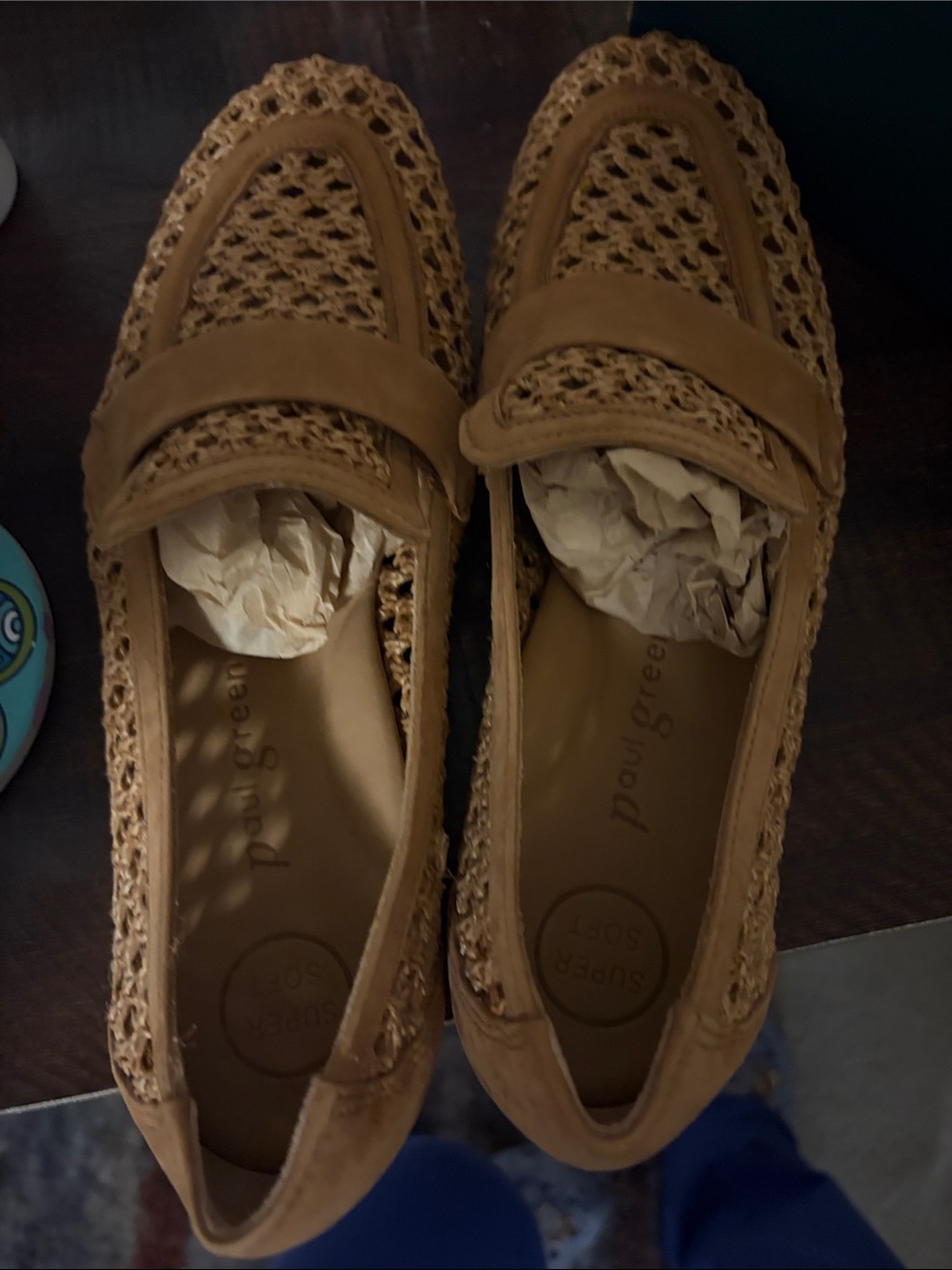 Paul Green Woven Delta Loafer - Picture 6 of 8